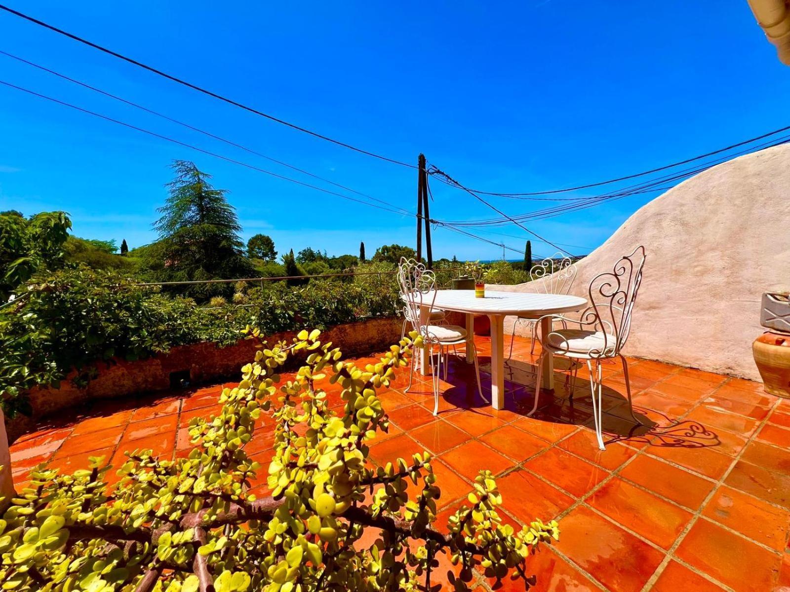 Bastide Provencale Vue Mer A 5 Min De La Plage 사나리쉬르메르 외부 사진